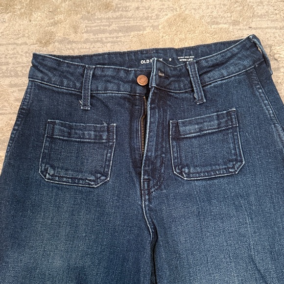 High Rise Wide Leg Jeans - Picture 5 of 7